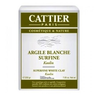 Cattier White Clay Mask Superfine, 200 g