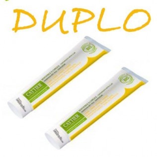 Cattier DUPLO Dentargine Pasta Dentifrica Limon, 2X75 ml