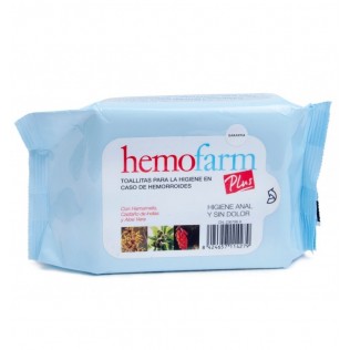 Hemofarm Plus Towels Hemorrhoid Hygiene, 60 Units