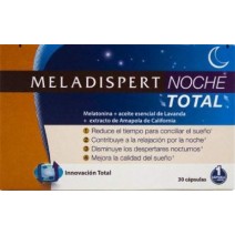 Meladispert Total night Melatonin, 30 capsules