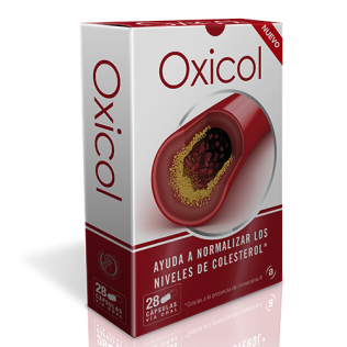 Oxicol Food supplement to Normalize Colesterol Levels, 28 capsules