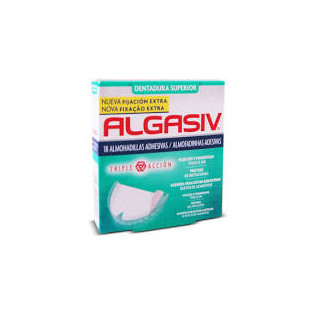 Algasiv High Denture Adhesive Pads, 18 unds