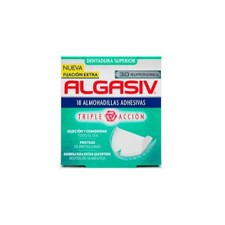 Algasiv High Denture Adhesive Pads, 30 unds