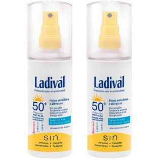 Ladival DUPLO SPF50 Spray Sensible Piel, 2x150 ml