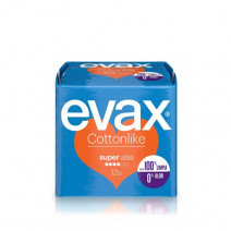 Evax Cottonlike Super Compresses with 12u Wings