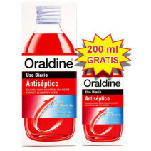 Oraldine Antiseptic Collutory, 400ml+REGALO 200ml