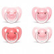 Suavinex Evolution Pacifier Pink 6 months 2 units