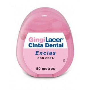 Lacer Gingilacer Cinta Dental Encías Con Cera, 50m