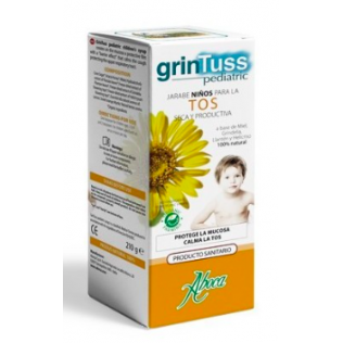  Aboca GrinTuss Pediatric Syrup for Children 210g : Health &  Household