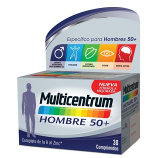 Multicentrum Man 50+, 30 tablets