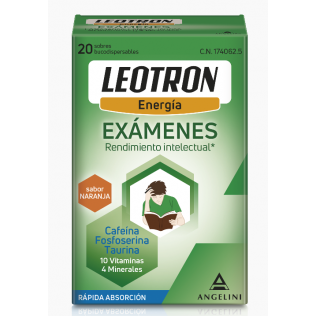 Angelini Leotron Exams, 20 bucodispersable envelopes