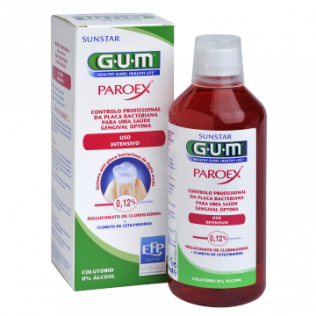 GUM Paroex Colutorio Clorhexidina 0.12% , 300ml