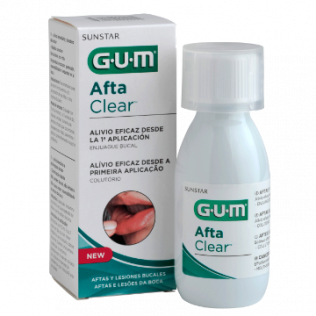 Gum Aftaclear Colutorio 120 ml