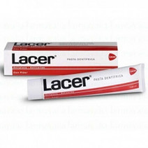 Lacer Pasta de Dientes Anticaries, 50ml+REGALO Cepillo Viaje, 1ud+ Colutorio,10ml