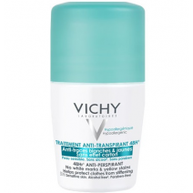 Vichy Deodorant Antiperspirant 48h White Antimanchas Amarillas sin Effect Residue 50 ml