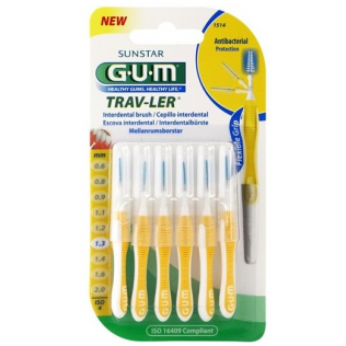 Gum Interdental Trav-ler 1.3mm 1514, 6 u