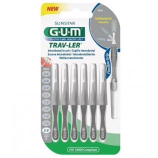 Gum Interdental Trav-ler 2.0mm 1618, 6 u