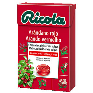 Ricola Candies without blueberry Red 50g