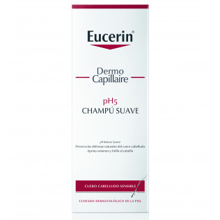 Eucerin DermoCapillaire Champú Suave pH5 Sensible Head Leather, 250ml