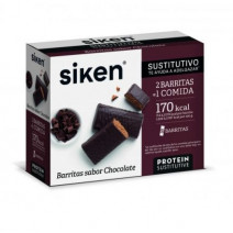 Siken Replacement bars Sabor Chocolate, 8 units