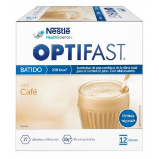 Optifast Coffee shake, 12 envelopes