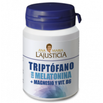 Ana Maria Lajusticia Triptófano Con Melatonina+Magnesio y Vit B6, 60compressed