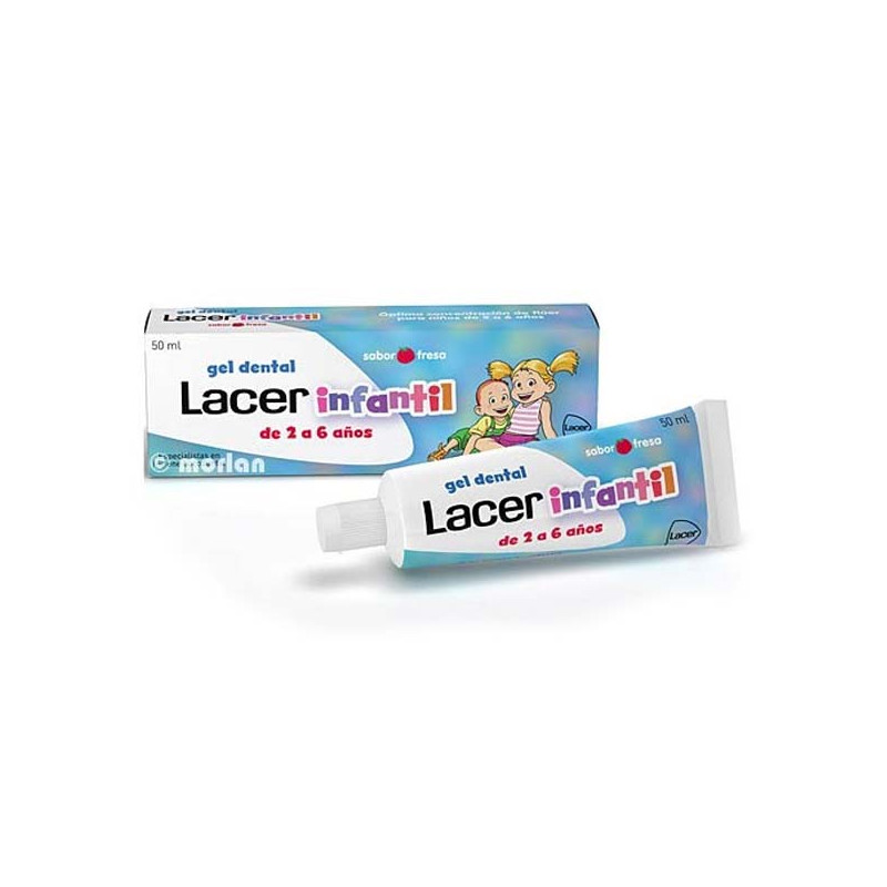 Lacer Gel Dental Junior Fresa 75ml