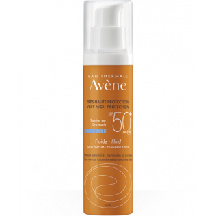 Avene Solar Emulsion SIN PERFUME SPF50+, 50ml