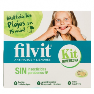 Filvit KIT Dimeticona Piojos and Liendres