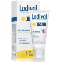 Ladival Gel-Crema Sensible Piel/Alergica SPF50+ 50ml + Gift Stick Labial SPF15