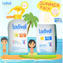Ladival SUMMER PACK Infantil SPF50+ Spray 200ml + Corporal Sensible Piel or Alergica SPF50, 150