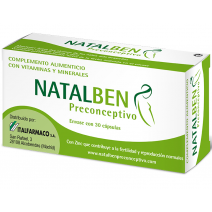 Natalben Preconceptive Capsules, 30Uds