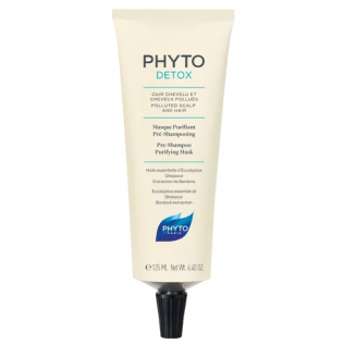 PhytoDetox Purifying Mask Prechampú, 125 ml