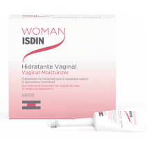 Isdin Woman Hydratante Vaginal Gel Cream, 12Applicants Monodosis x 6ml