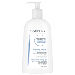 Bioderma Atoderm Intensive Gel Moussant Ultracalmante Very dry, Irritada or Atopica, 1000ml