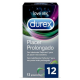 Durex Preservations Placer Prolongado, 12Uds