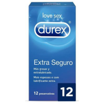 Durex Extra Safe Preservations, 12Uds