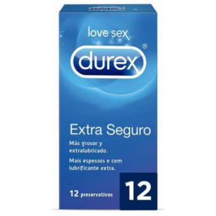 Durex Extra Safe Preservations, 12Uds