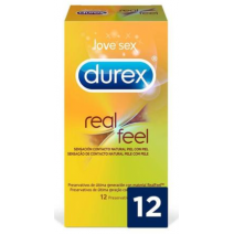 Durex Real Preservative without Latex, 12Ud Feel