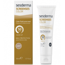 Sesderma Screens Color SPF50 Photoprotective Fluid Color Light, 50 ml