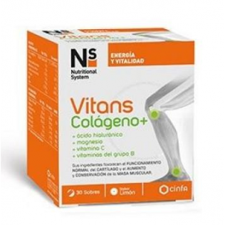 NS Vitans Colageno + 30 Abouts Flavor Lemon