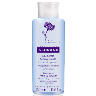 Klorane Water Desmaquillante Aciano Micelar Cara Ojos Dosificador Micelar, 400ml