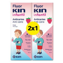 Fluor Kin Children's Colutory DUPLO,2x500 ml