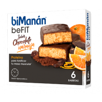Bimanan BeFIT Orange Chocolate bars, 6u