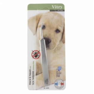 Vitry Pinza Quita Garrapatas Inox 1u