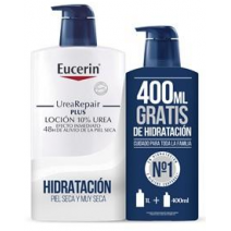 Eucerin PACK Locion Urearepair Plus 10% 1000ml + REGALO 400ml