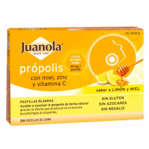Juanola Própolis Sabor Miel and Lemon 24 pills