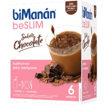 Bimanan BeSLIM Chocolate Batido, 6u