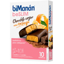 Bimanan BeSLIM Orange chocolate bars, 8u