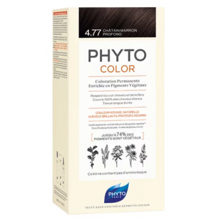 Phyto Coloring Permanent Sensitive 4.77 Dark Brown
